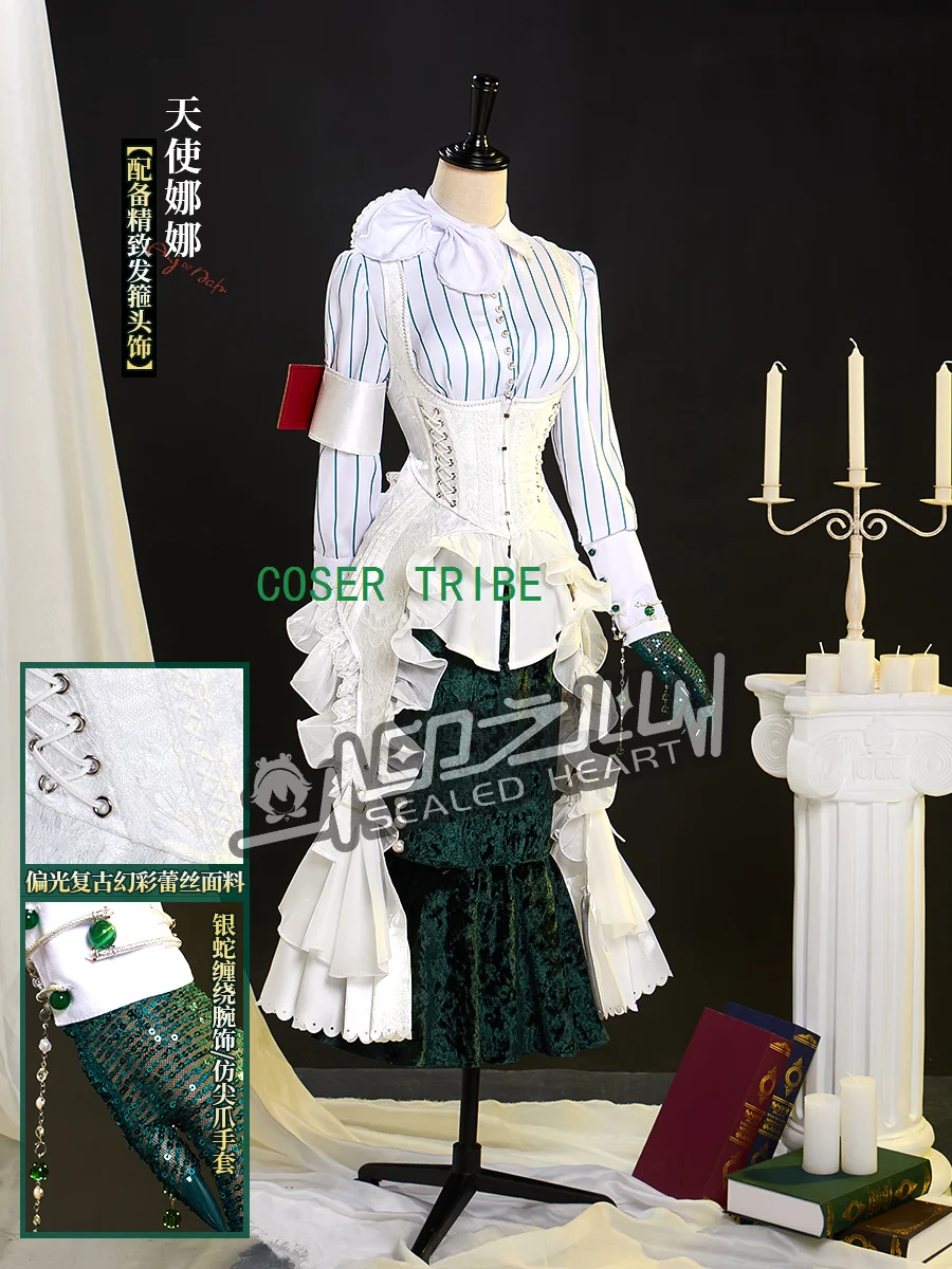 COSER TRIBE Reverse:1999 Anjo Nala Women Cosplay Costume Cos Game Anime Party Uniform Hallowen Play Role Clothes Clothing