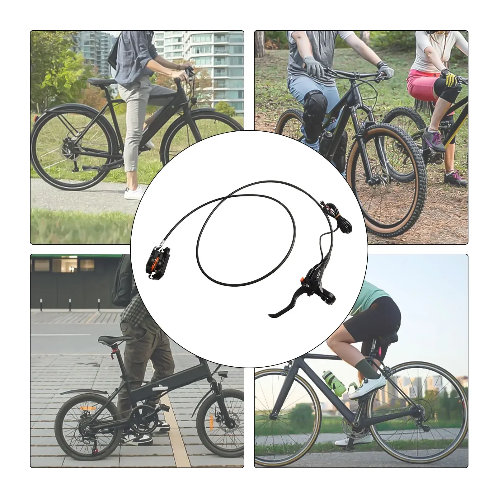 

Powerful Electric Power Control Shifter with Hydraulic Disc Brake Set for EBike MTB Bikes Enhanced Performance