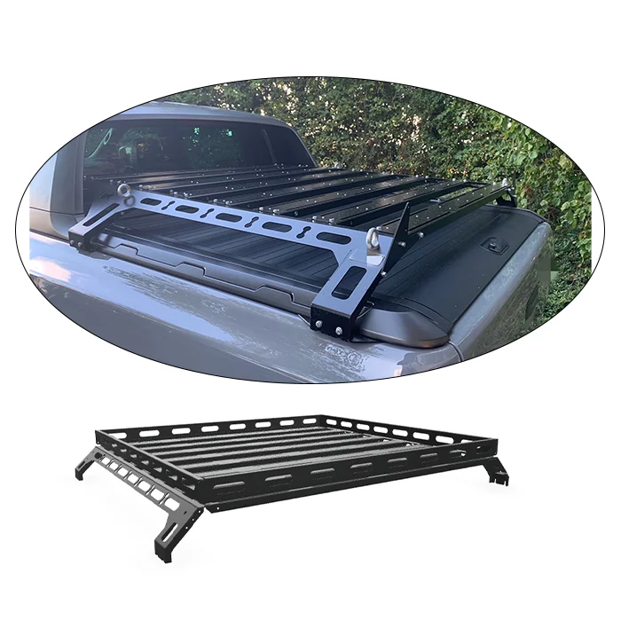 

Spedking Pickup Offroad Accessories Bed Rack Roof Rack For Gladiator JT FORD F150 TACOMA RAM