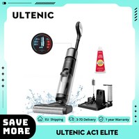 Ultenic AC1 Elite Cordless Vacuum And Mop with Self-Cleaning, 50min Runtime, Dirt Detection, 3 Cleaning Mode Dual Tank 2500mAh*8