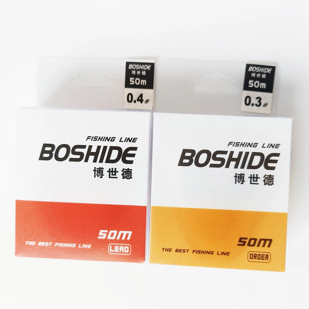 

50m Germany Competition Fishing Line More Invisible Line No Memory Super Strong Main Line SubLine Nylon Fish Line