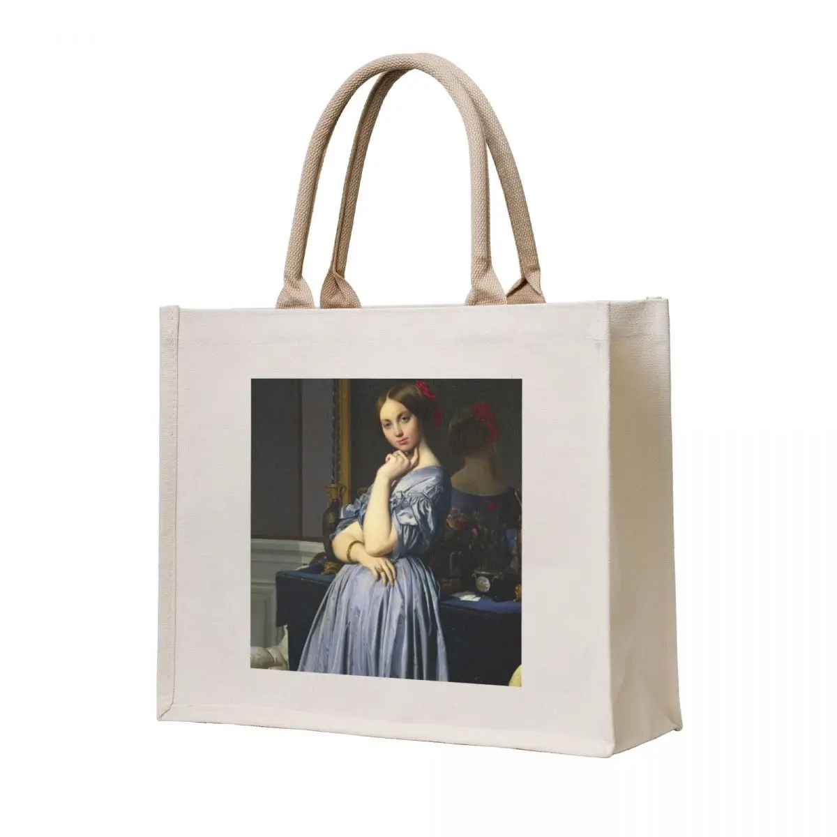 

Jean - Auguste - Dominique Ingres - Comtesse D Haussonville Tote Bag canvas bags cute tote bag foldable reusable bag