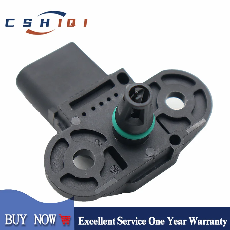 

0261230053 MAP Intake Air Manifold Absolute Pressure Sensor For Audi A4 A5 A6 A8 Q7 R8 VW Passat 036906051C 026123009