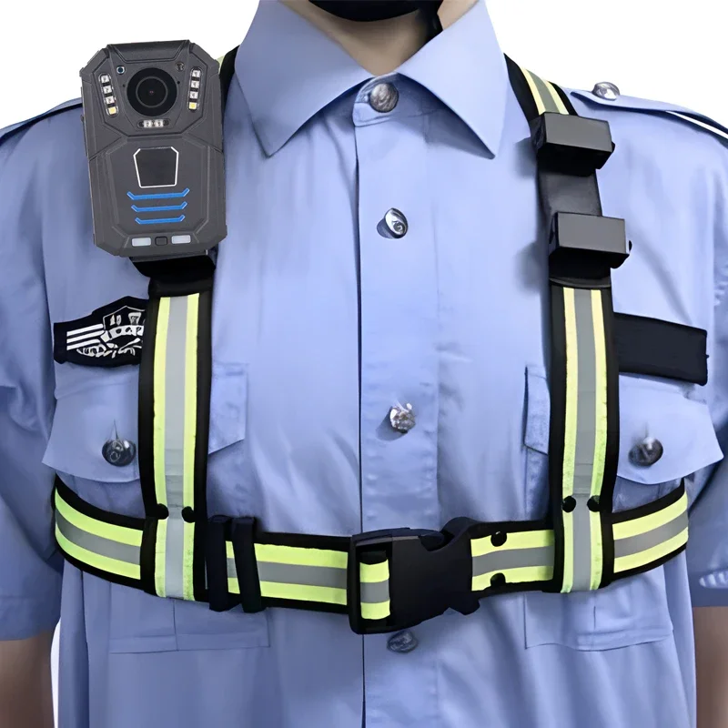 LUVIEW | Factory Customized Strap 4G 5G WIFI Body Worn Camera With GPS Law Enforcement Recorder