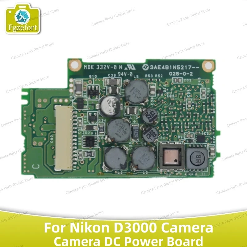 Original DC Power Board para Nikon D3000 Câmera, Substituição Unidade, Reparação Parte