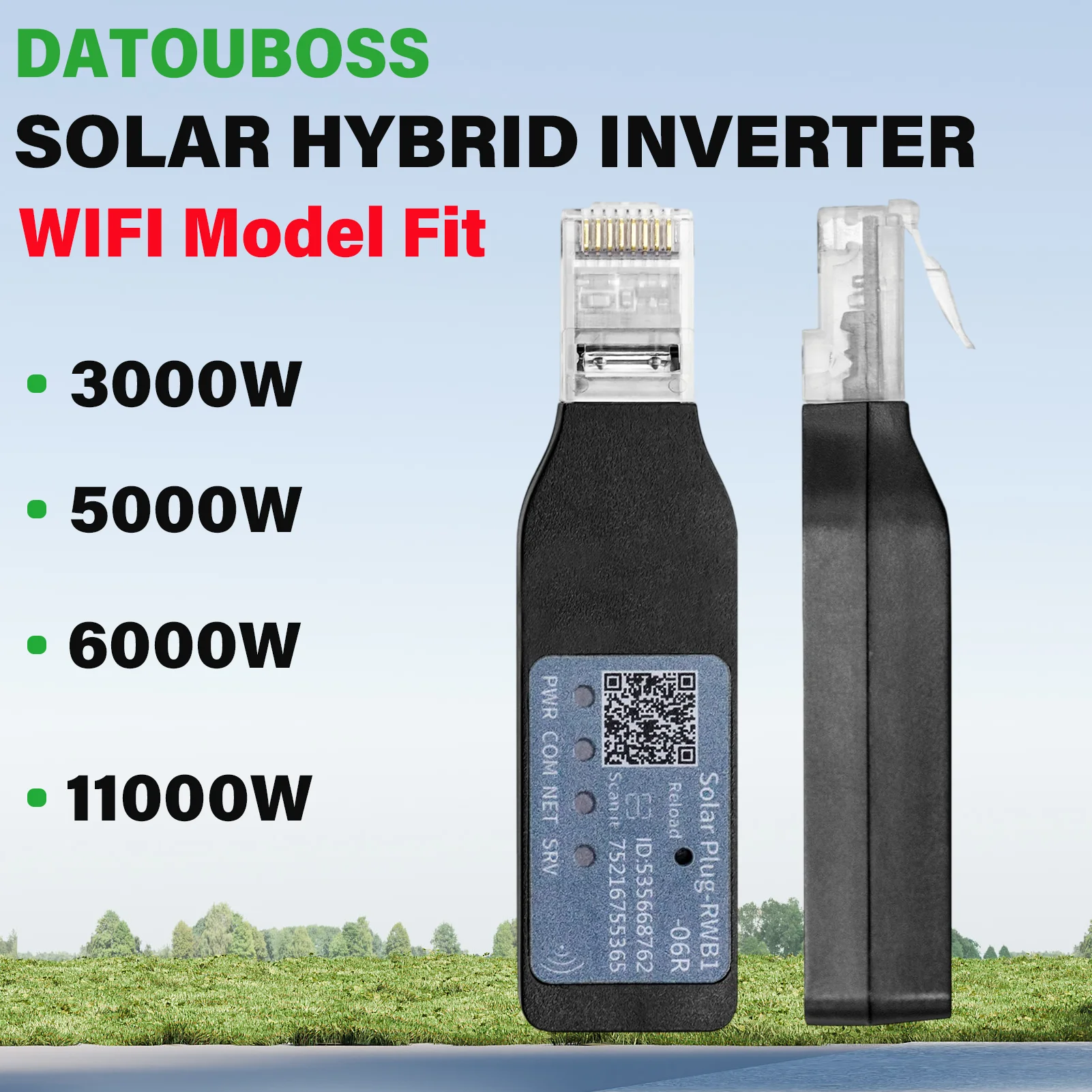 Modulo Datouboss Compatibile con Inverter Ibrido Solare Datouboss Dt2430 / Dt4862L / Dt4862S / Dt4862Sq / Dt4862Bf / Dt4811B