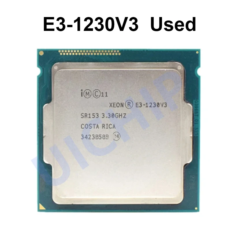 100% Original Xeon E3-1230 v3  E3 1230v3 3.3 GHz Quad-Core Eight-Thread CPU Processor 8M 80W LGA 1150