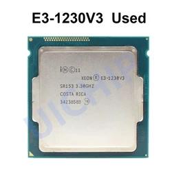 100% Original Xeon E3-1230 v3  E3 1230v3 3.3 GHz Quad-Core Eight-Thread CPU Processor 8M 80W LGA 1150