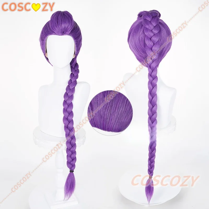 

Anime Movie KPop Demon Hunters Rumi Cosplay Wig KPOP Huntrix Uniform Props Halloween Carnival Party Wigs For Women Girls