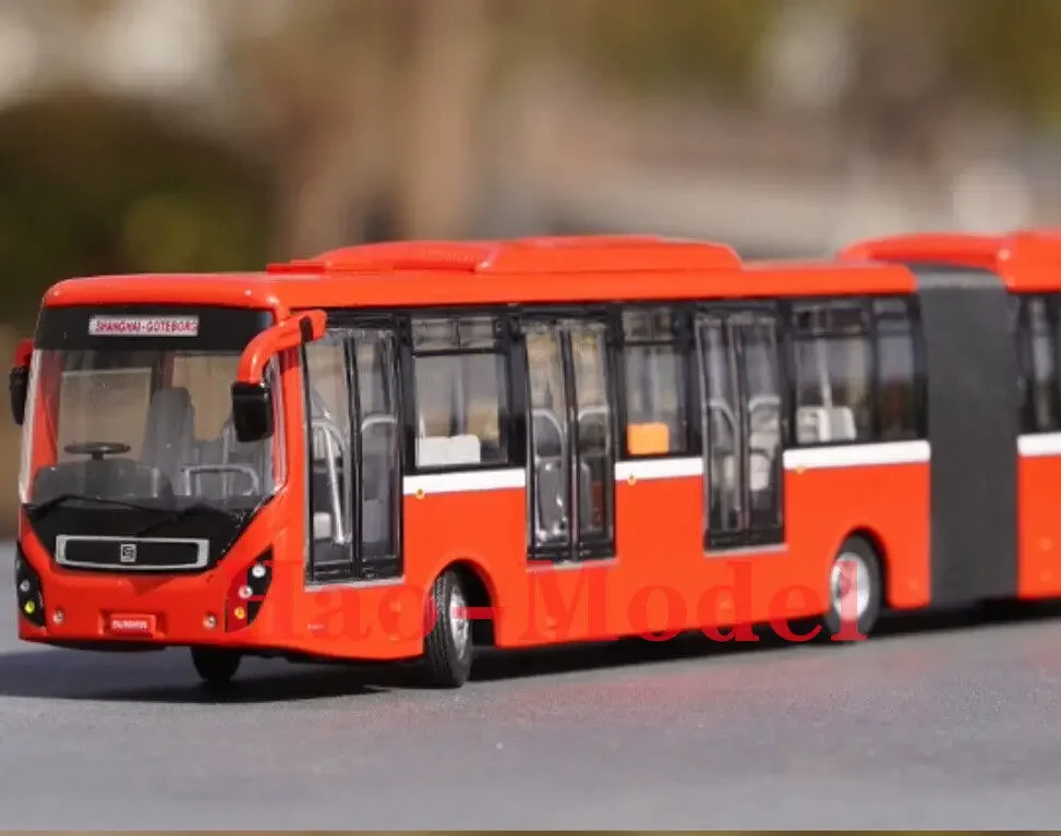 1/64 For SUNWIN BRT Bus Model Alloy Diecast Bus Model Boys Girls Toys Kids Gifts Hobby Display Ornaments Collection Orange