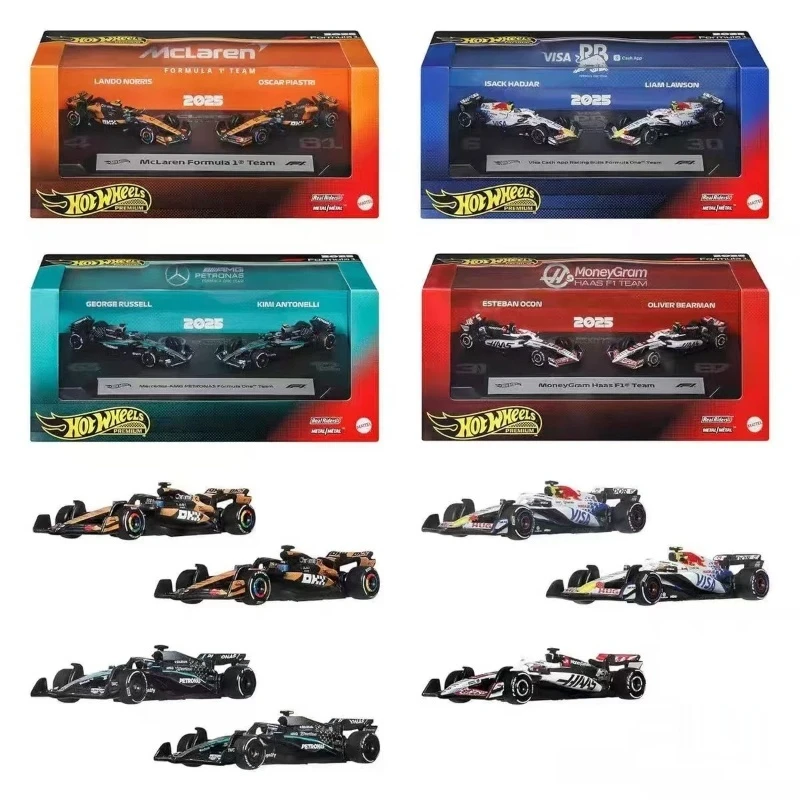 hot-wheels-f1-racing-car-model-ferrari-team-alloy-diecast-collectible-vehicle-five-pack-for-racing-enthusiasts-collection