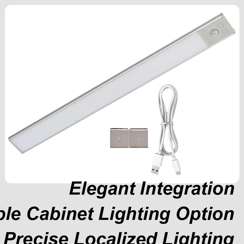 

Under Cabinet Lights Led Light Strip Under Cabinet With 3 Colors Magnetic Nightlight Fixtures For Bedroom Wardrobe Stair Kitchen