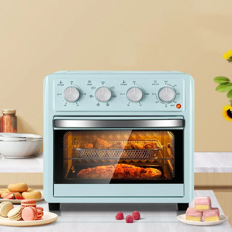 

Air fryer oven household 25L rotary electric fryer oven french fries machine