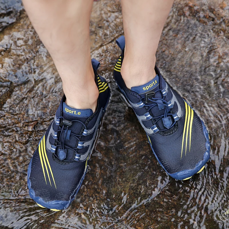 Zapatos de agua para mujer, zapatillas de surf, Playa, río, natación, cinco dedos al aire libre, Verano