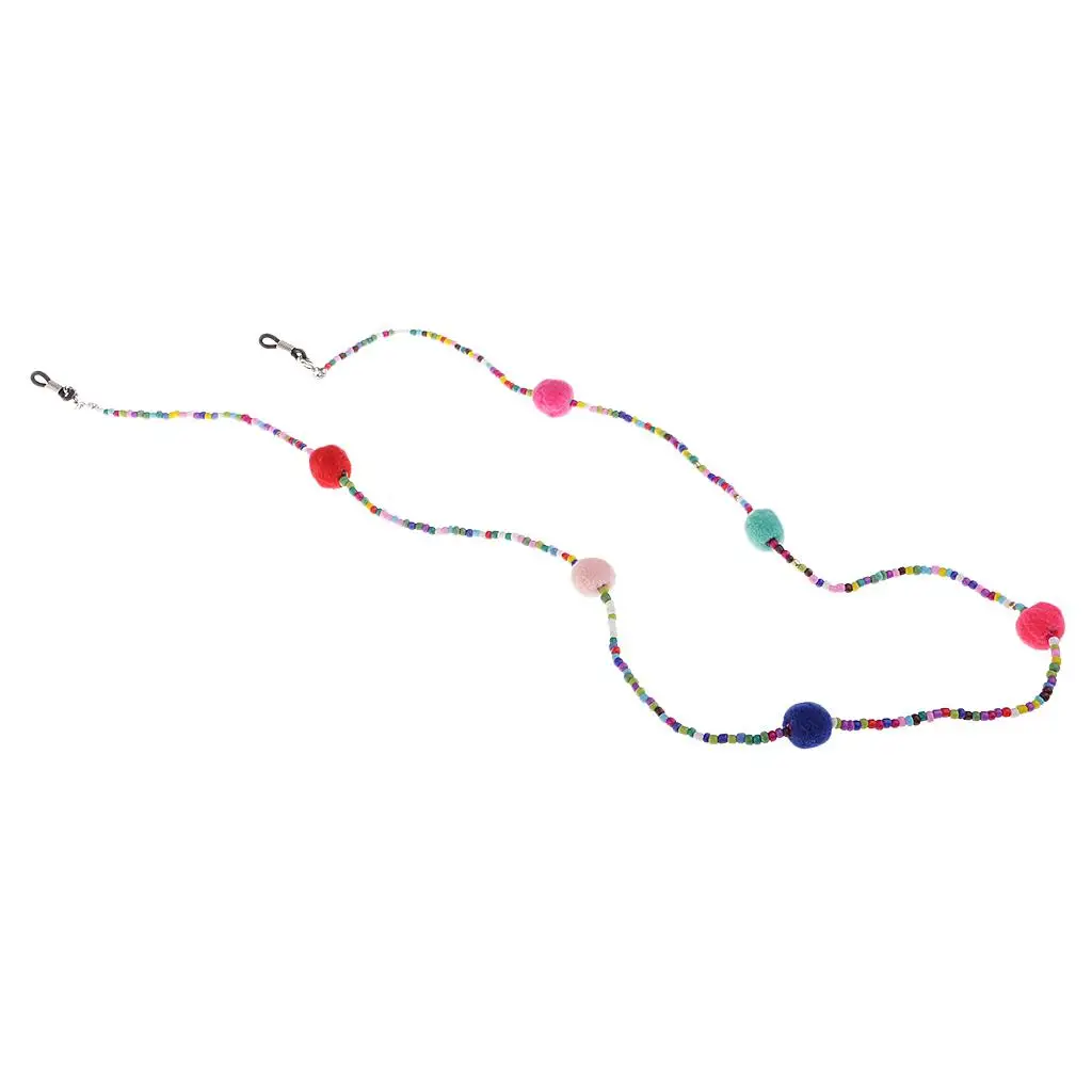 حامل النظارات حزام تثبيت النظارات، سلسلة مطرزة للنظارات الشمسية للأنشطة الخارجية