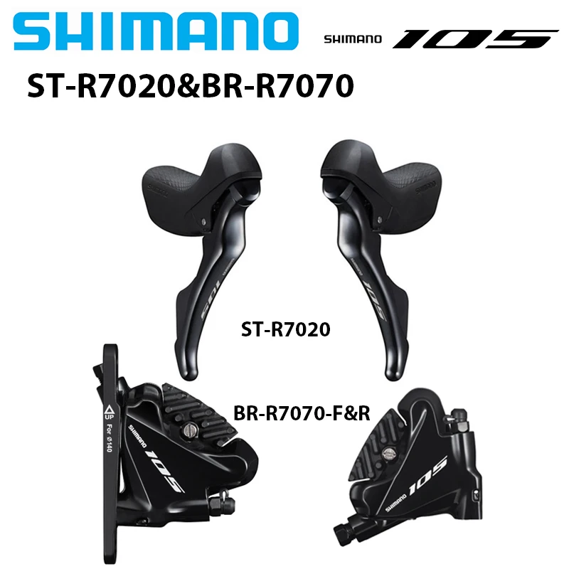 SHIMANO 105 R7000 R7020 2X11Speed Groupset ST SHIFT LEVER Right Left 11v REAR DERAILLEUR Front Derailleur Brake Caliper Group