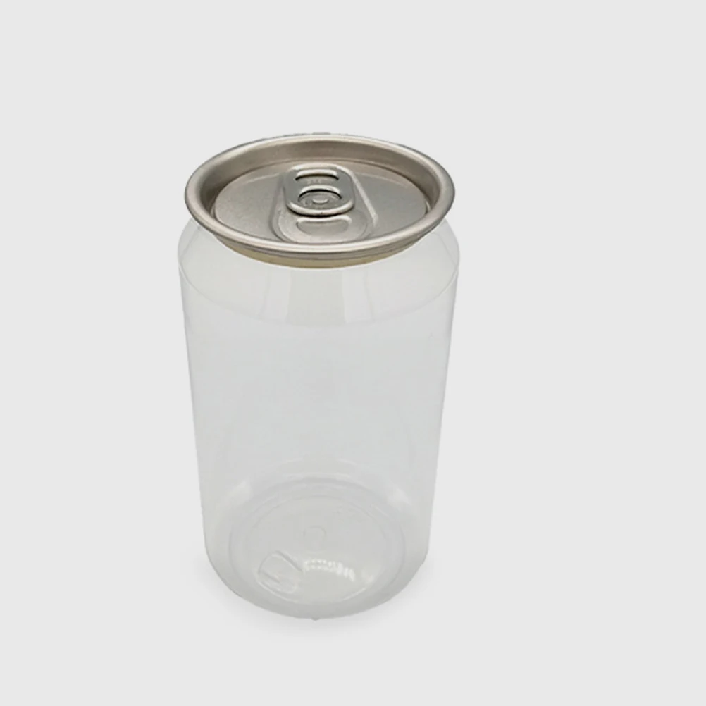 

5pcs Beverage Bottles Juicing Plastic Containers Mini Empty Clear Reusable Portable Milk Storage