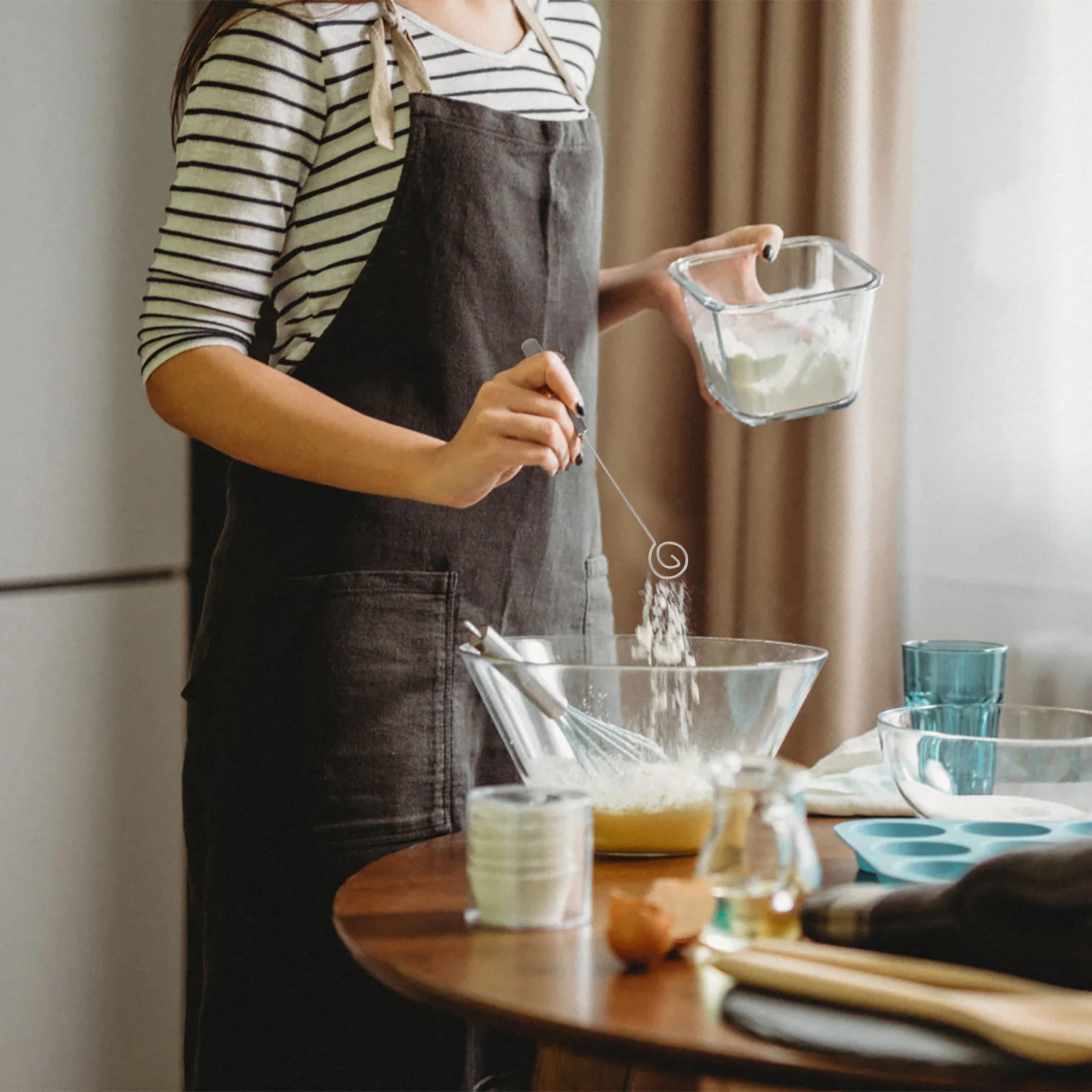 

4Pcs Stainless Steel Chocolate Dipping Tools Sauce Painting Spoons Anti Rust Comfortable Handle Cheese Fondue Baking Decorating