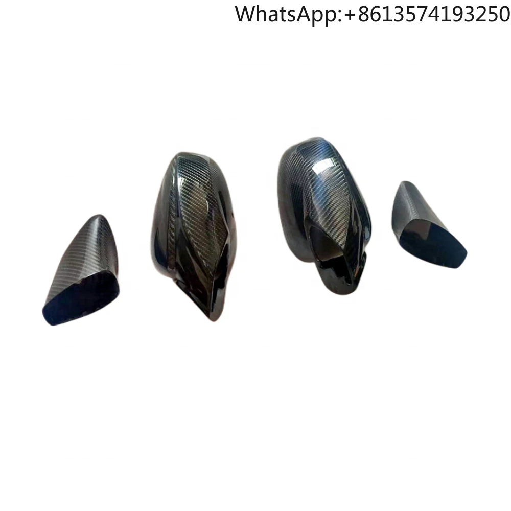 

For Real Dry Carbon Fiber High Quality Replacement Exterior Side Mirror Cover 4pcs for Ferrari 458 F8 488
