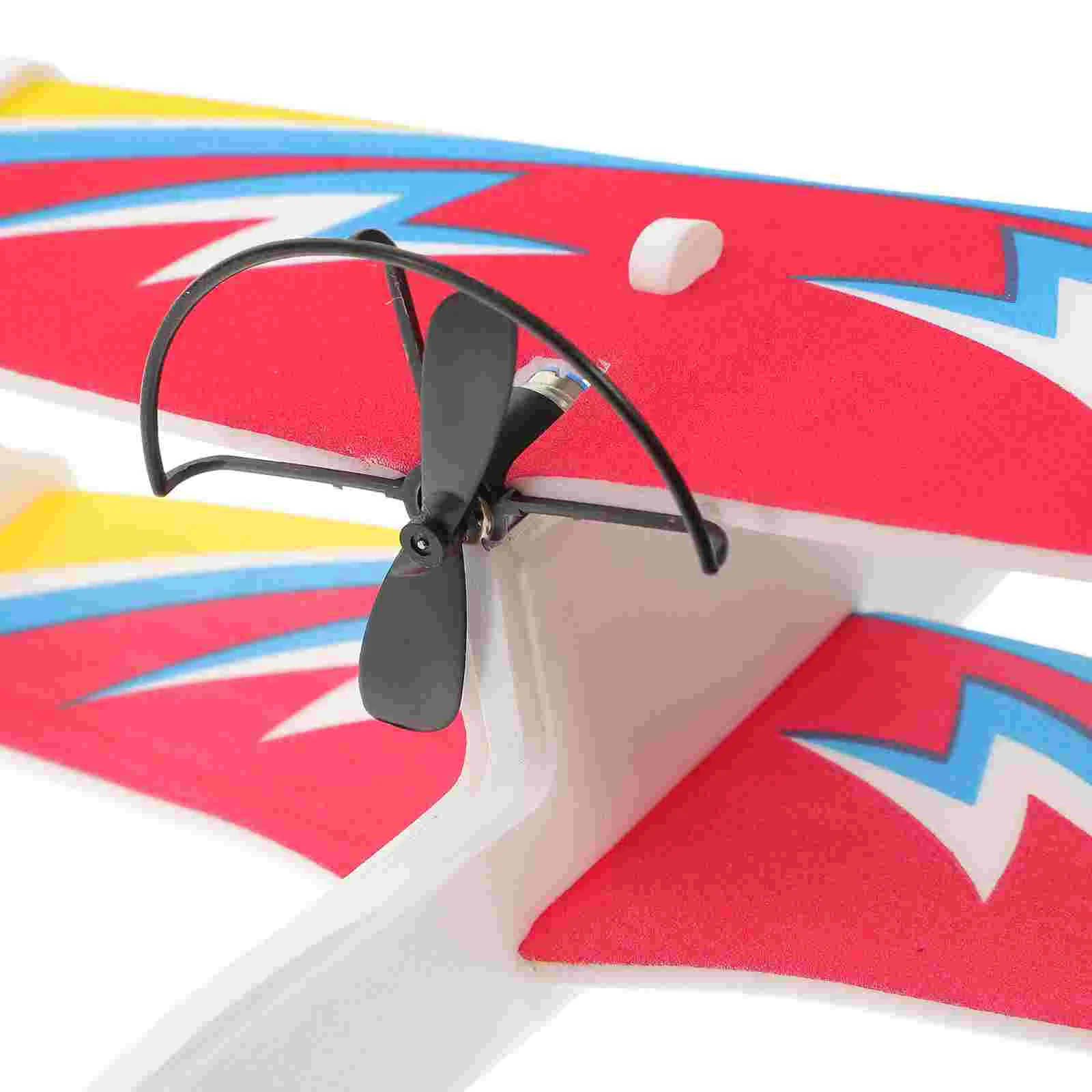 Foam Throwing Plane Toy Electric Capacitor for Aircraft Outdoor Playset Airplane Child Flying Model