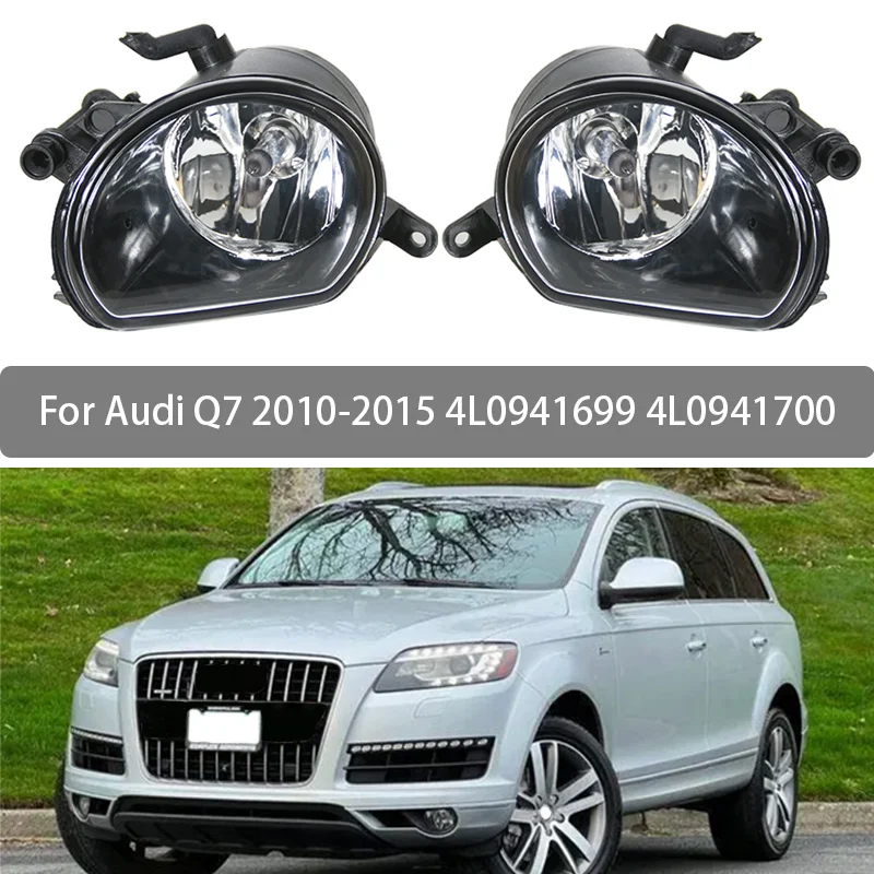 

Fog Lamp Assembly For Audi Q7 2010 2011 2012 2013 2014 2015 Halogen Front Bumper Anti Fog Light 4L0941699 4L0941700