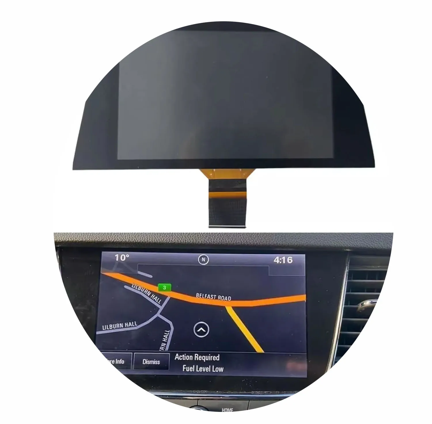 For Opel Astra K Vauxhall 2016-2017 Car GPS Navigation System 8.0' Touch Screen LCD Display LQ080Y5DZ10 Multimedia Entertainment