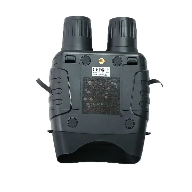 Appareil de vision nocturne numérique infrarouge noir, grand écran haute définition, peut prendre des photos et des vidéos, patrouille de jour et de nuit