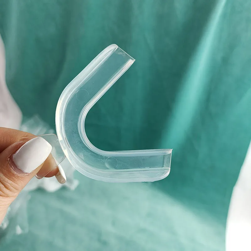 4Pcs/Set Multifunctional Thermoplastic Dental Mouth Guards Anti Snoring Bruxism Sleeping Mouth Guard Trays Whitening