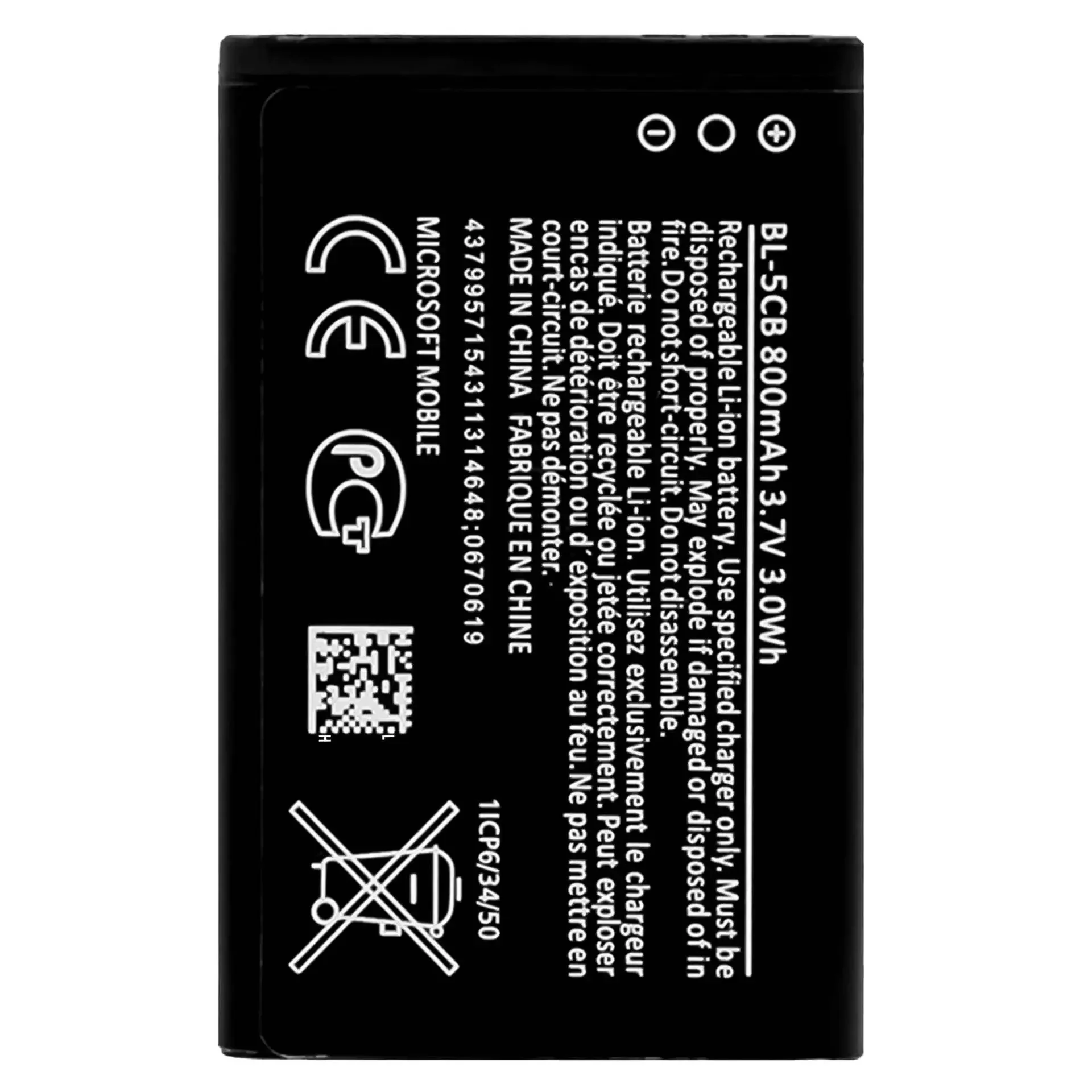 BL-5CB Replacement Battery For Nokia NK1280 NK1616 NK1800 High Quality Mobile Phone Built-in Latest Batteries