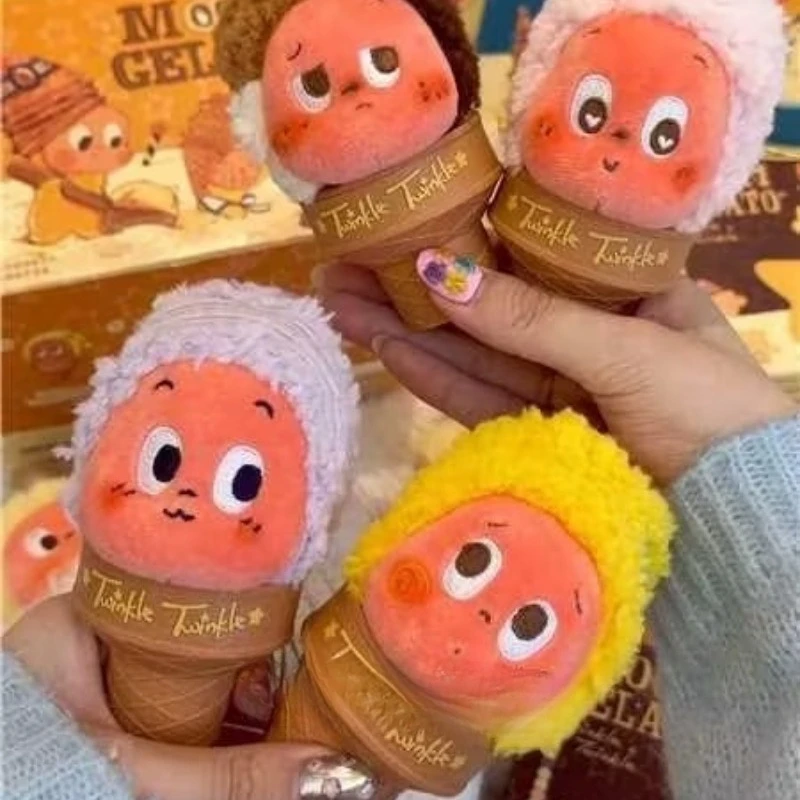 

POPMART Twinkle Twinkle MOON GELATO Series Blind Box POPMART Surprise Bag Mystery Box Action Figure Toys Doll Bag Pendant Gift