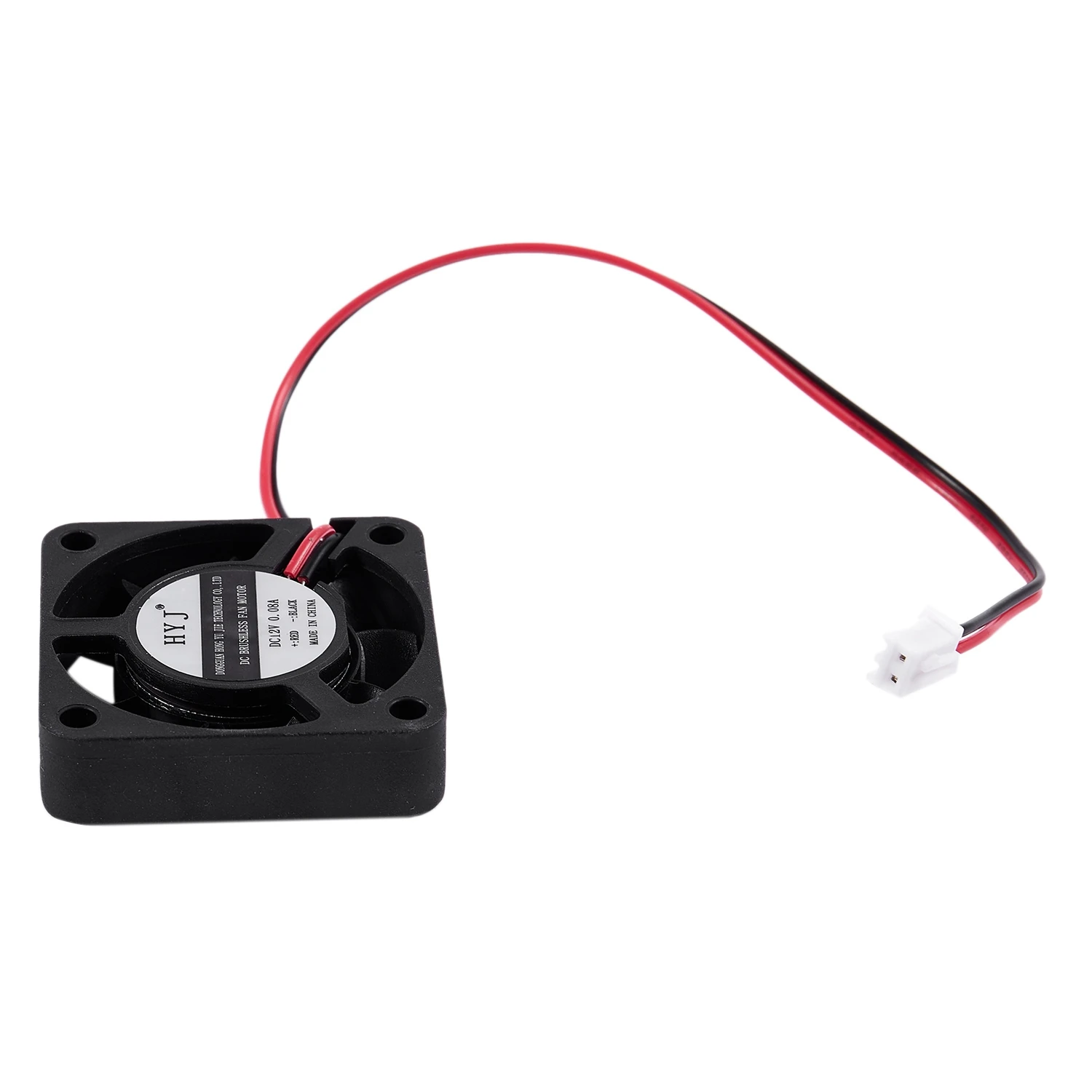 DC 12V 0.1A 2 Pin PC เคส CPU Cooler พัดลมระบายความร้อน 40 มม. x 40 มม. x 10 มม.