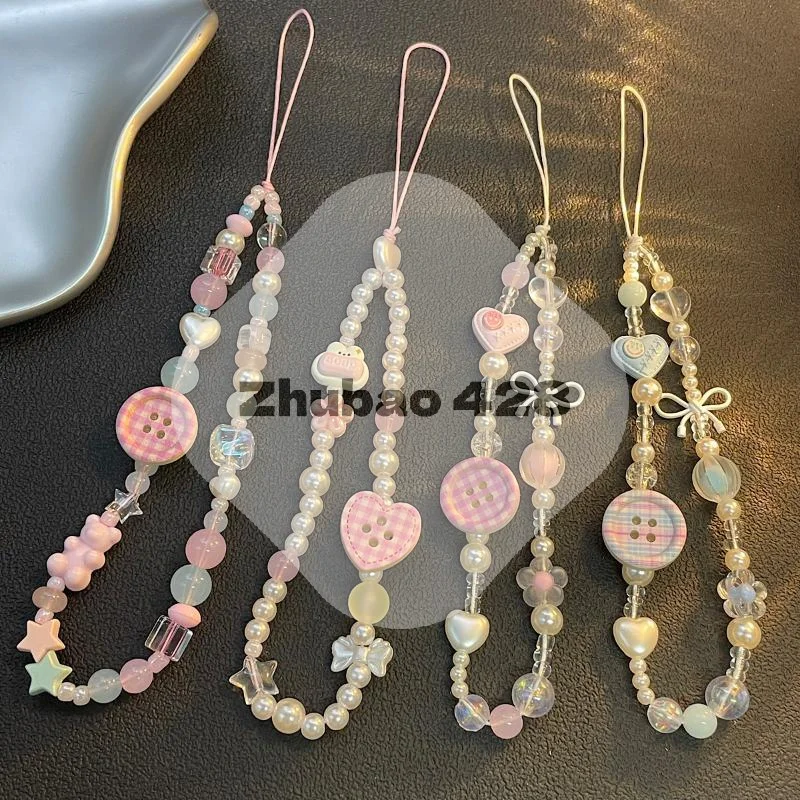 Women'S Korean Accessories - Schattig Koreaans roze knoop 3D kralen