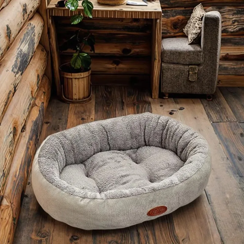 Cuccia per animali universale ecologica per cani di taglia media Resistente ai graffi Resistente allo sporco Addensato Inverno Caldo Tappetino per cani Solido