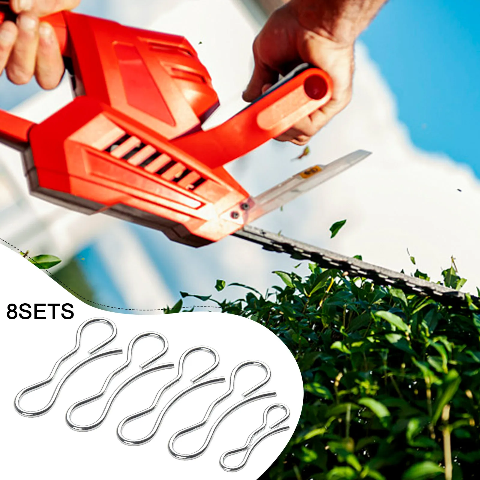 Lawn Mower Parts Deck Clip Garden Power Tools Accesories 194208 194209 532194209 8pcs Bow Tie Lock Cotter Brand New