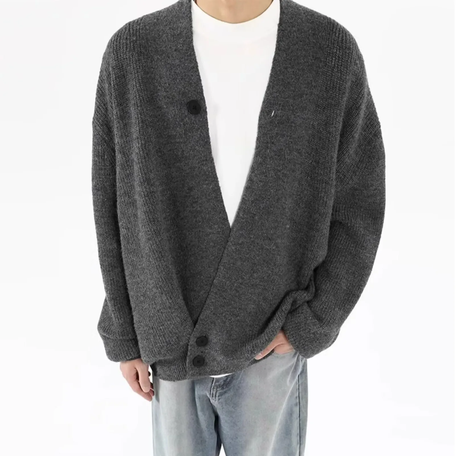 

Трикотаж, весенне-осенняя мужская осенняя одежда, новые свитера для мужчин, свитер, мужские джемперы, длинный кардиган, зимний мужской свитер, пальто