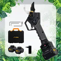 21V Cordless Pruner Lithium-ion Progressive Pruning Shear Efficient scissors Bonsai Electric Tree Branches garden tools S40 40mm