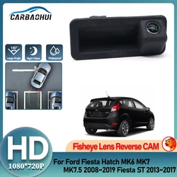 CCD Car Rear View Camera Trunk Handle Camera Waterproof For Ford Fiesta Hatch MK6 MK7 MK7.5 2008~2019 Fiesta ST 2013~2017
