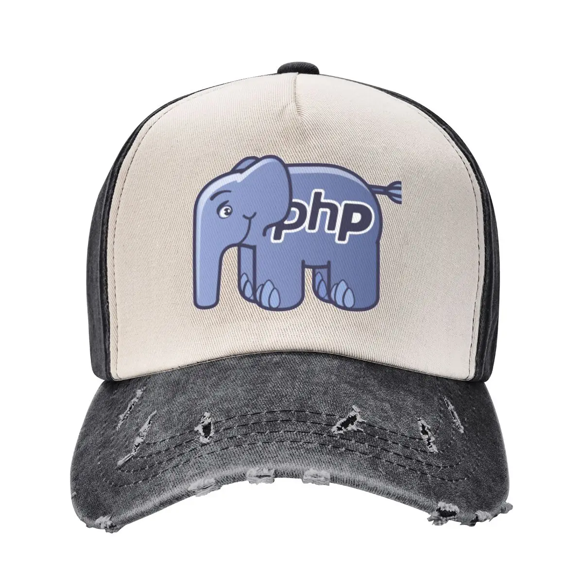 

PHP ElePHPant Logo Baseball Cap custom caps Icon Hat Beach Boy Women's