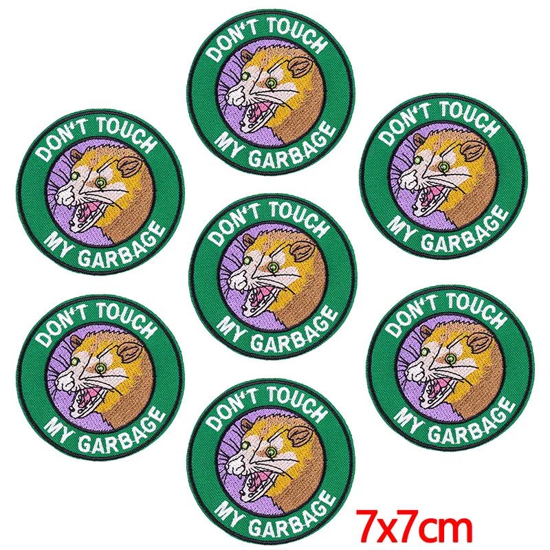 10 pcs/lot Wholesale Cartoon Mole Patch Iron On Patches For Clothing Thermoadhesive Patches On Clothes Animal Embroidery Patch