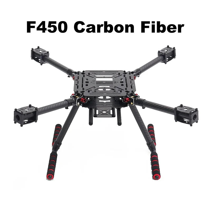 Bcube 450 distância entre eixos quadro 4 eixos suporta motor 2212 2216 para rc quadcopter drone construção profissional