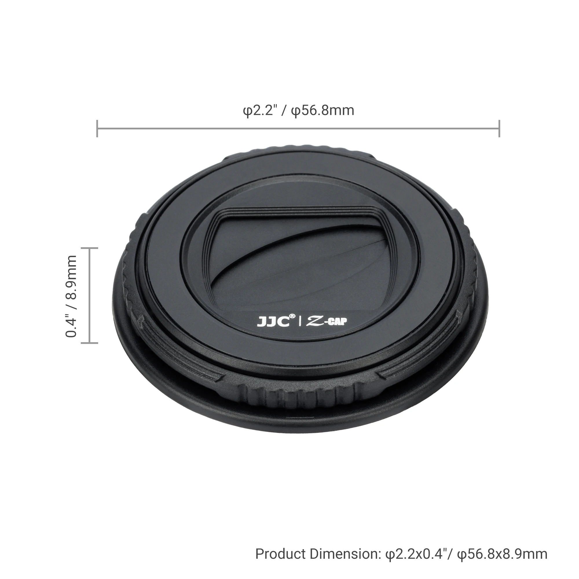 Jjc-カメラレンズキャップ保護カバー、sony ZV-1Fカメラに適しており