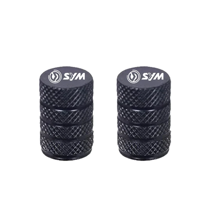Motorcycle CNC Aluminum Tire Valve Air Port Stem Cover Caps 2PCS For SYM MAXSYM 600i TL500 TL 500 DRG158 FNX150 Accessories