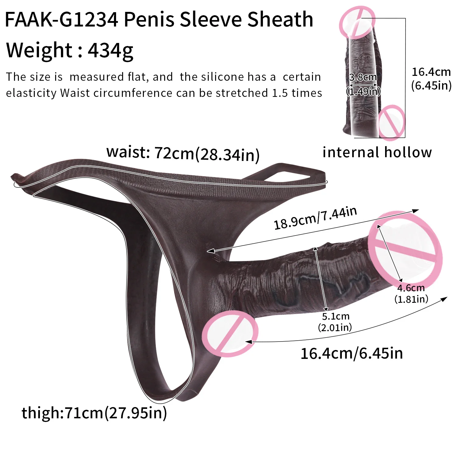 SXXY Black&Skin Colors Strap-On Penis Sleeve насадка на член Thongs Super Realistic Hollow Dildo T-Back For Adult Men Sex Game