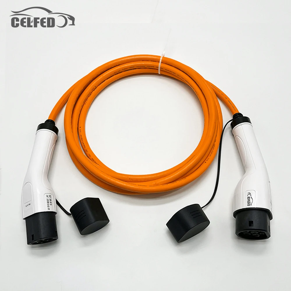 

32A 8m Alternative Colorful TPU Cable High Quality Ev Charger Type 2 to Type 2 For Electric Vehicle Charging One Phase