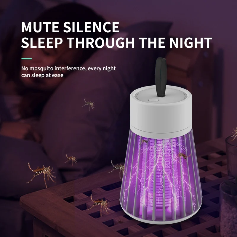 Portable Electric Shock Mosquito Killer Lamp Anti Mosquito Trap Outdoor Camping Lighting Electric fly Mosquito Repellent Lights