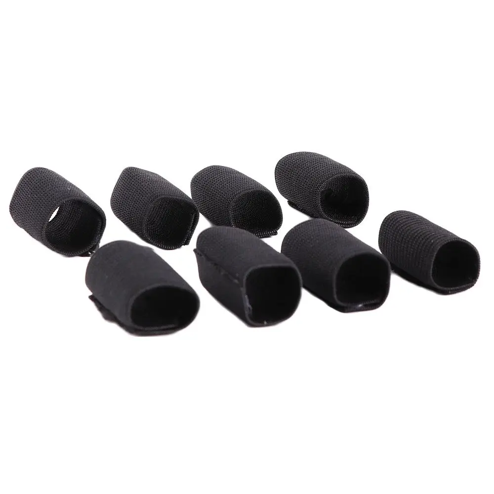 ปลอกหุ้มนิ้วป้องกันการลื่น 10 ชิ้น สำหรับบาสเก็ตบอล ป้องกันการบาดเจ็บ ป้องกันมือสำหรับเล่นกีฬา