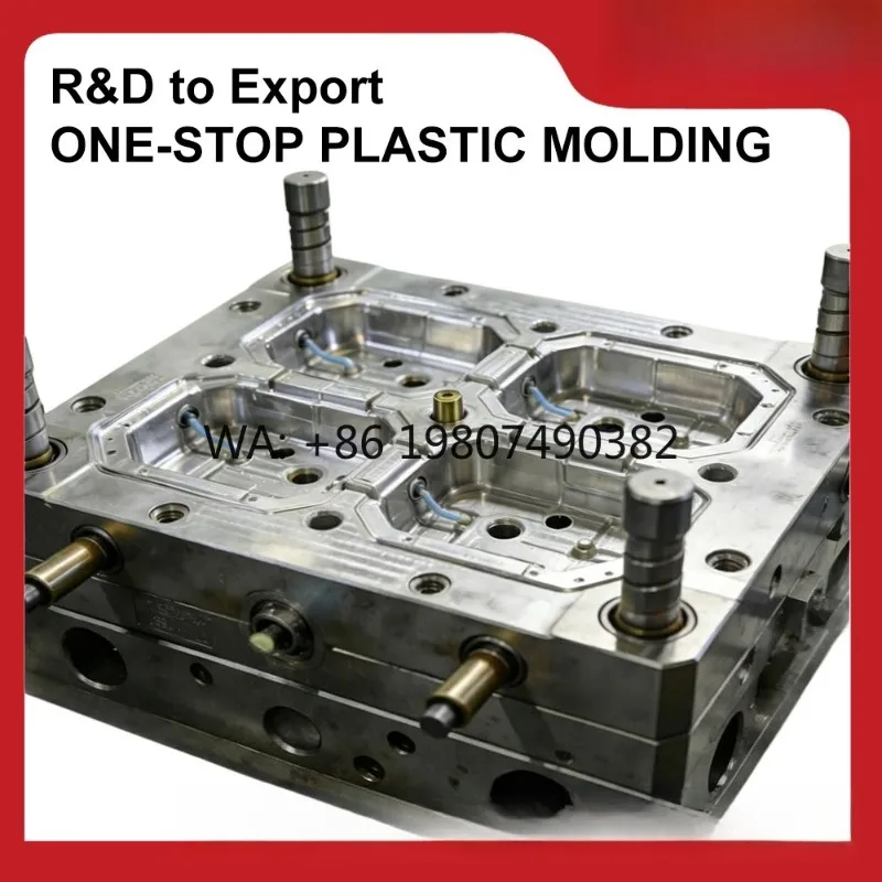 Heavy-Duty 718H Steel Industrial Equipment Mold Single Multi-Cavity ±0.03mm Precision 500K Cycles ISO 9001 Certified Tooling