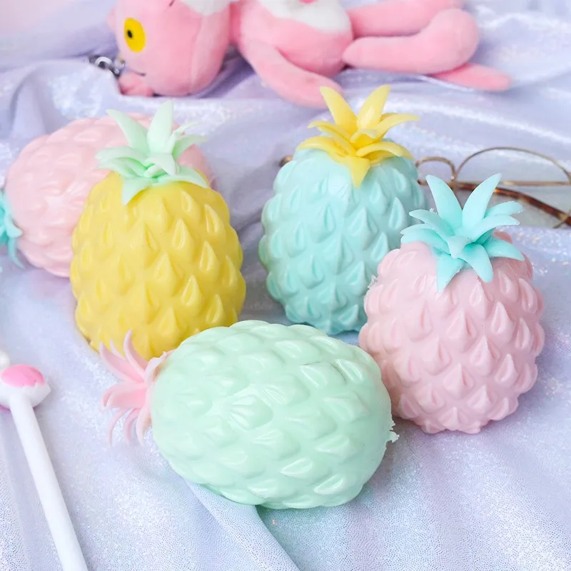 Squeezing Toy Vent Ball Pineapple Stress Relief Ball Creative Anxiety Decompression Decompression Artifact Internet Celebrity