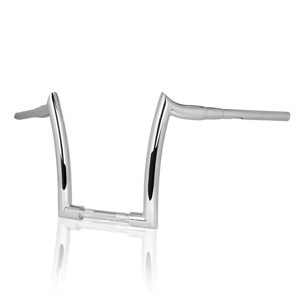 

Motorcycle Accessories 12'' Chrome Rise Ape Hangers Handlebar Fit For Honda Shadow Phantom VT750C2B Dyna Softail Sportster