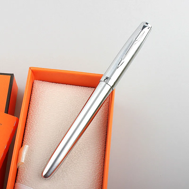 JINHAO 85 Fountain Pen stainless steel Feather Arrow classic Spin Stationery Office School Supplies